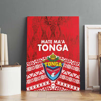 Mate Ma'a Tonga Canvas Wall Art Double White Dove and Kupesi Ngatu Art Tattoo LT03 - Polynesian Pride
