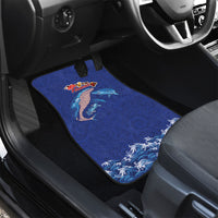 Hawaiian Sea Animals Car Mats Whales Shark and Turtle Guardians with Tribal Pattern LT03 - Polynesian Pride