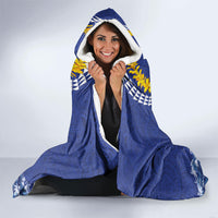 Hawaiian Sea Animals Hooded Blanket Whales Shark and Turtle Guardians with Tribal Pattern LT03 - Polynesian Pride