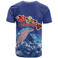 Hawaiian Sea Animals T Shirt Whales Shark and Turtle Guardians with Tribal Pattern LT03 - Polynesian Pride