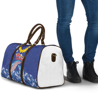 Hawaiian Sea Animals Travel Bag Whales Shark and Turtle Guardians with Tribal Pattern LT03 - Polynesian Pride