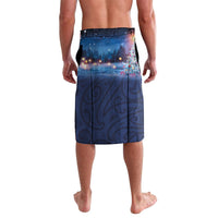 New Zealand Merry Christmas Lavalava Maori Tribal Pattern with Xmas Tui Bird LT03 - Polynesian Pride