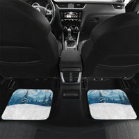New Zealand and Australia Merry Christmas Car Mats Kiwi Birds Skiing and Koala Santa Riding Kangaroo