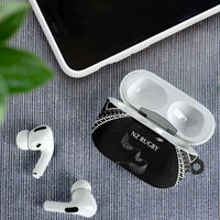 New Zealand Rugby AirPods Case Aotearoa Armour Blacks Silver Ferns - Polynesian Pride