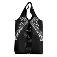 New Zealand Rugby Grocery Bag Aotearoa Armour Blacks Silver Ferns - Polynesian Pride