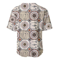 Tukenny Pattern Fijian War Clubs Baseball Jersey LT03 - Polynesian Pride