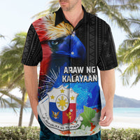 Philippines Independence Day Hawaiian Shirt Philippines Eagle and Sampaguita Jasmine Yakan Tribal LT03 - Polynesian Pride