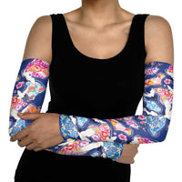 Hawaiian and Japanese Culture Together Arm Sleeves Hawaiian Archipelago Shape Sea Animals LT03 - Polynesian Pride