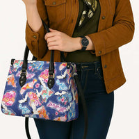 Hawaiian and Japanese Culture Together Leather Bag Hawaiian Archipelago Shape Sea Animals LT03 - Polynesian Pride