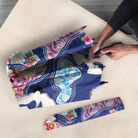 Hawaiian and Japanese Culture Together Umbrella Hawaiian Archipelago Shape Sea Animals