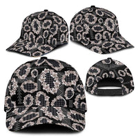 Hawaiian Leis Classic Cap Kakau Tattoos and Palaka Pastel Grayscale LT03 - Polynesian Pride