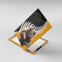 New Zealand and Australia Rugby Canvas Wall Art Koala and Maori Warrior Together