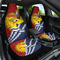 Kiribati Independence Day Car Seat Cover Polynesian and Melanesian Art Tattoo