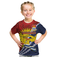 Kiribati Independence Day Kid T Shirt Polynesian and Melanesian Art Tattoo