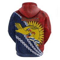 Kiribati Independence Day Zip Hoodie Polynesian and Melanesian Art Tattoo