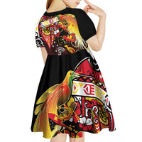 Papua New Guinea 2025 Kid Short Sleeve Dress 50th Independence Day Anniversary