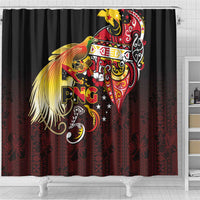 Papua New Guinea 2025 Shower Curtain 50th Independence Day Anniversary LT03 - Polynesian Pride