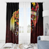 Papua New Guinea 2025 Window Curtain 50th Independence Day Anniversary