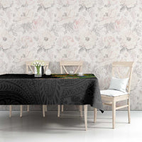 Hawaiian Tropical Plants and Chameleon Tablecloth Polynesian Art Colorful LT03 - Polynesian Pride