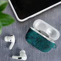 Hawaiian Whales Polynesian Art Motifs AirPods Case Turquoise Color LT03 - Polynesian Pride