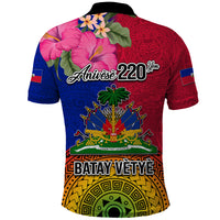 Haiti Battle of Vertieres Polo Shirt The Haitian Revolution 220th Anniversary Polynesian Style LT03 - Polynesian Pride