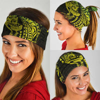 Hawaiian Manta Ray and Hammerhead Shark Tribal Tattoo Neck Gaiter with Polynesian Tribal Pattern Reggae Style LT03 - Polynesian Pride