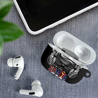 Super Samoa-Six Eight Five to The World AirPods Case Traditional Samoan Tattoo Black Color LT03 - Polynesian Pride