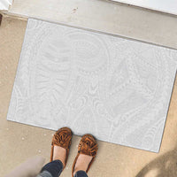 Lotu Tamaiti Samoan Art Tattoo Polynesian Pattern Rubber Doormat