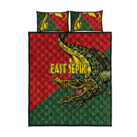 Sepik River Crocodile & Arts Festival Melanesian Pattern Quilt Bed Set LT03 - Polynesian Pride