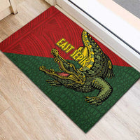 Sepik River Crocodile & Arts Festival Melanesian Pattern Rubber Doormat LT03 - Polynesian Pride