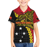Papua New Guinea Independence Day Hawaiian Shirt Bird-of-paradise Melanesian Tattoo LT03 - Polynesian Pride