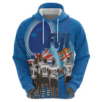 Fiji Rugby Sevens Hoodie Commemorate Gold Medal - Rio de Janeiro 2016 LT03 - Polynesian Pride