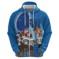 Fiji Rugby Sevens Hoodie Commemorate Gold Medal - Rio de Janeiro 2016 LT03 - Polynesian Pride
