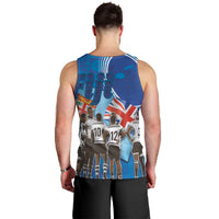 Fiji Rugby Sevens Men Tank Top Commemorate Gold Medal - Rio de Janeiro 2016 LT03 - Polynesian Pride