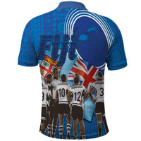 Fiji Rugby Sevens Polo Shirt Commemorate Gold Medal - Rio de Janeiro 2016 LT03 - Polynesian Pride