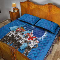 Fiji Rugby Sevens Quilt Bed Set Commemorate Gold Medal - Rio de Janeiro 2016