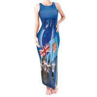 Fiji Rugby Sevens Tank Maxi Dress Commemorate Gold Medal - Rio de Janeiro 2016