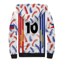 Custom Philippines Champions Football Jersey Sherpa Hoodie