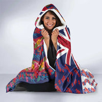 Hawaiian Lei Hooded Blanket National Flag Striped Style LT03 - Polynesian Pride