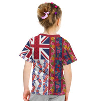 Hawaiian Lei Kid T Shirt National Flag Striped Style