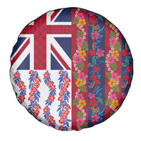 Hawaiian Lei Spare Tire Cover National Flag Striped Style
