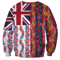 Hawaiian Lei Sweatshirt National Flag Striped Style LT03 - Polynesian Pride