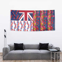 Hawaiian Lei Tapestry National Flag Striped Style