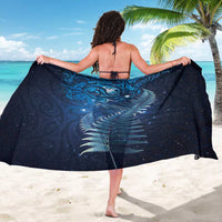 Matariki New Zealand Maori Silver Fern Sarong Galaxy Blue Sky Style