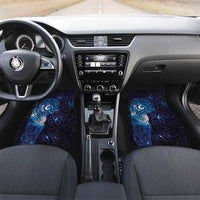Matariki New Zealand Maori Koru Art Tattoo Car Mats New Year Galaxy Blue Sky Style