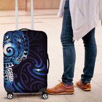 Matariki New Zealand Maori Koru Art Tattoo Luggage Cover New Year Galaxy Blue Sky Style