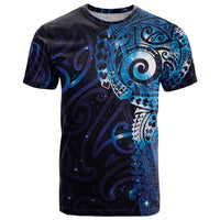 Matariki New Zealand Maori Koru Art Tattoo T Shirt New Year Galaxy Blue Sky Style