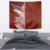Tonga Language Week Tapestry Ngatu Pattern and Tongan Alphabet - Polynesian Pride