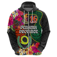 Personalised Penama Day Hoodie Proud To Be A Ni-Van Beauty Pacific Flower LT03 - Polynesian Pride