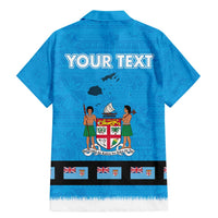 Fiji Merry Christmas Family Matching Mermaid Dress and Hawaiian Shirt Santa Suit Style With Tapa Tribal Pattern